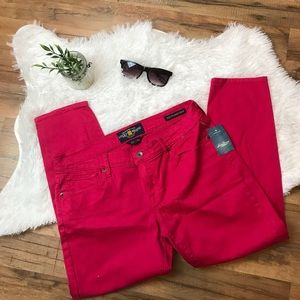 ❤️sold❤️Lucky brand hot pink Zoe straight